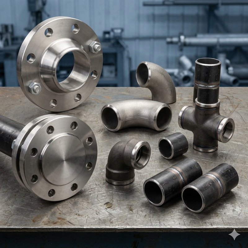 Piping, Fittings & Flanges