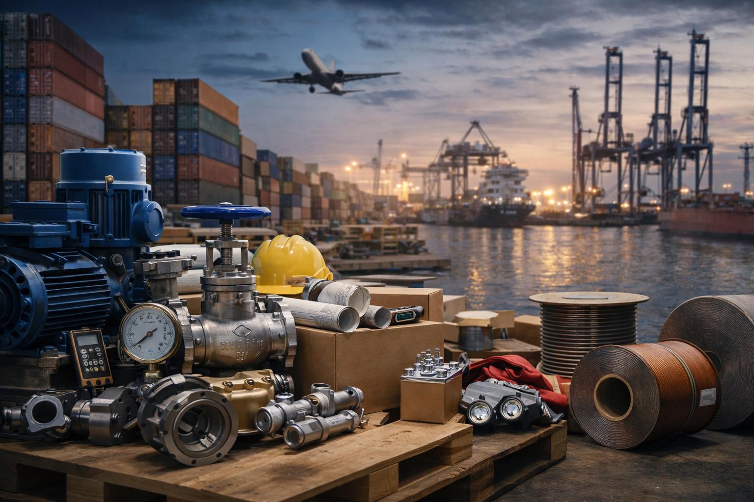 Global industrial sourcing and supply chain